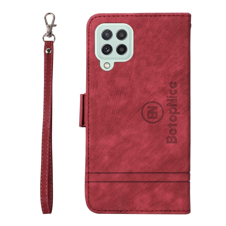For Samsung Galaxy A22 4G EU Version BETOPNICE Dual-side Buckle Leather Phone Case