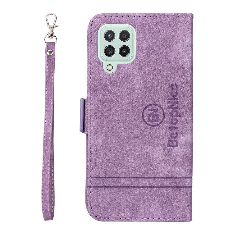 For Samsung Galaxy A22 4G EU Version BETOPNICE Dual-side Buckle Leather Phone Case