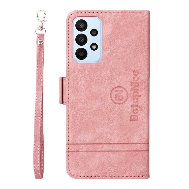 For Samsung Galaxy A23 4G BETOPNICE Dual-side Buckle Leather Phone Case