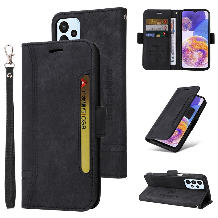 For Samsung Galaxy A23 4G BETOPNICE Dual-side Buckle Leather Phone Case