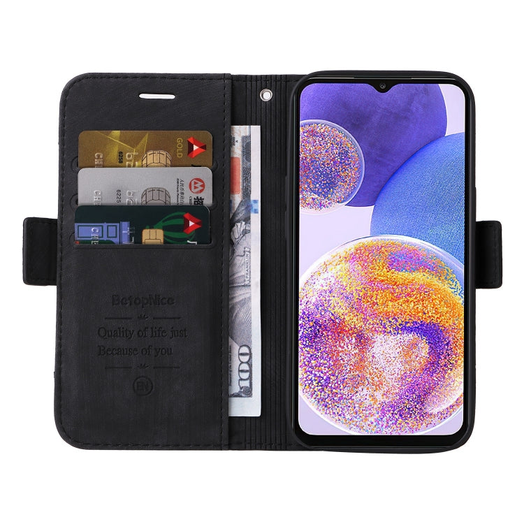 For Samsung Galaxy A23 4G BETOPNICE Dual-side Buckle Leather Phone Case