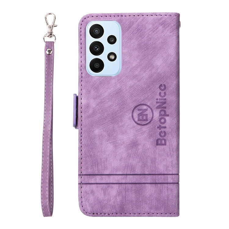 For Samsung Galaxy A23 4G BETOPNICE Dual-side Buckle Leather Phone Case