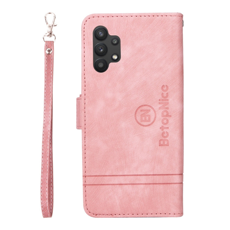 For Samsung Galaxy A32 5G BETOPNICE Dual-side Buckle Leather Phone Case