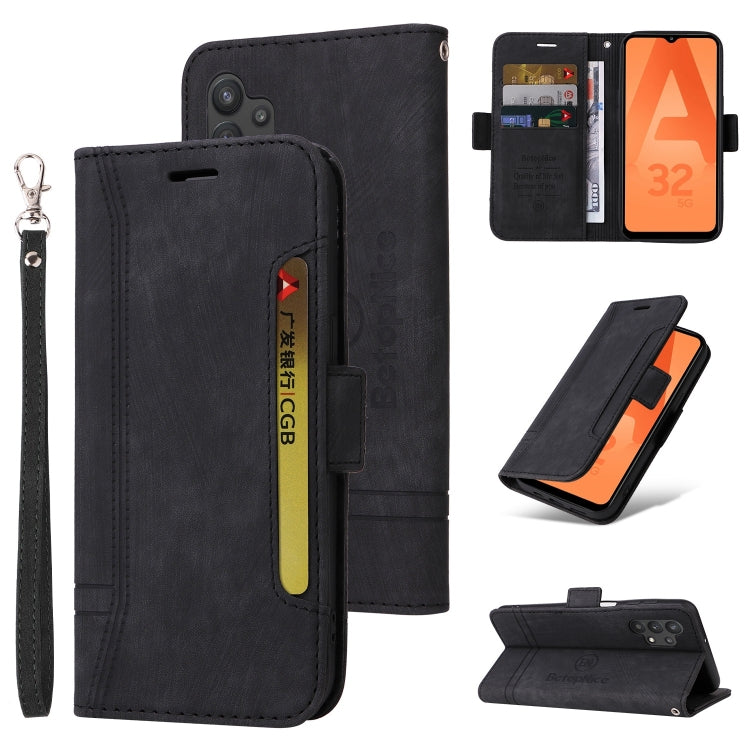 For Samsung Galaxy A32 5G BETOPNICE Dual-side Buckle Leather Phone Case