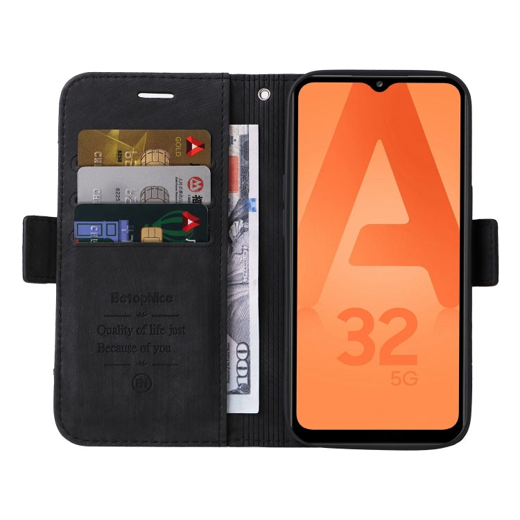 For Samsung Galaxy A32 5G BETOPNICE Dual-side Buckle Leather Phone Case