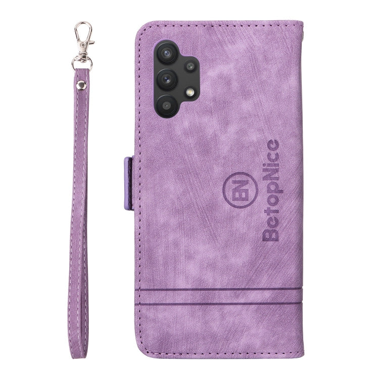 For Samsung Galaxy A32 5G BETOPNICE Dual-side Buckle Leather Phone Case
