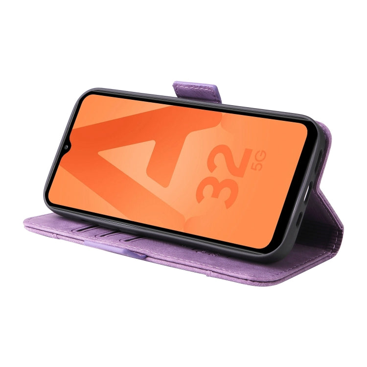 For Samsung Galaxy A32 5G BETOPNICE Dual-side Buckle Leather Phone Case