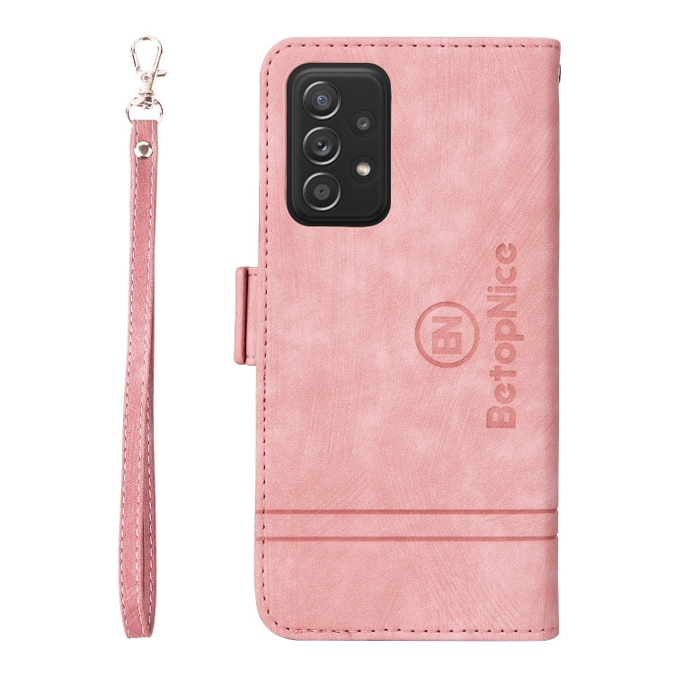 For Samsung Galaxy A52 5G / 4G BETOPNICE Dual-side Buckle Leather Phone Case
