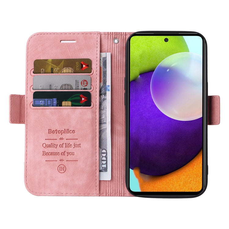 For Samsung Galaxy A52 5G / 4G BETOPNICE Dual-side Buckle Leather Phone Case