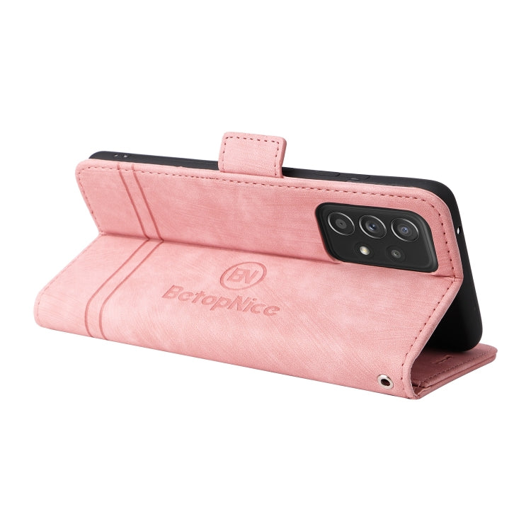 For Samsung Galaxy A52 5G / 4G BETOPNICE Dual-side Buckle Leather Phone Case