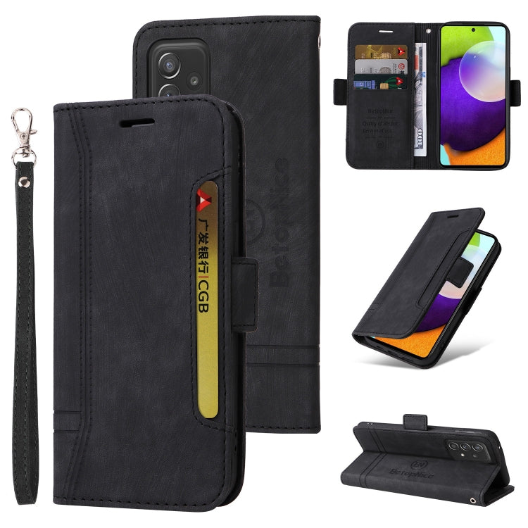 For Samsung Galaxy A52 5G / 4G BETOPNICE Dual-side Buckle Leather Phone Case