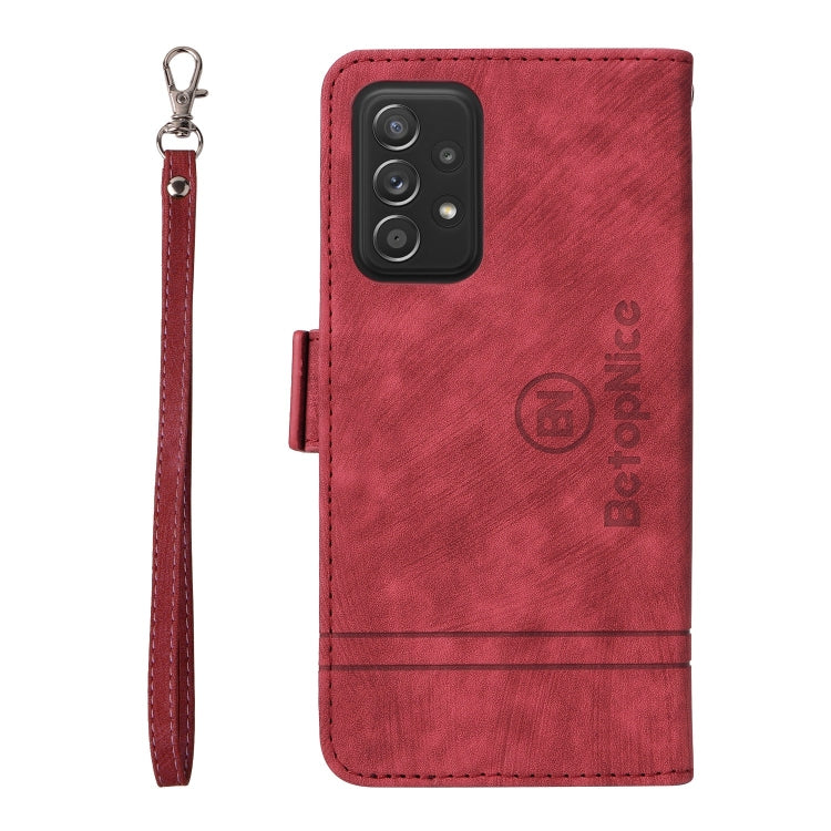 For Samsung Galaxy A52 5G / 4G BETOPNICE Dual-side Buckle Leather Phone Case