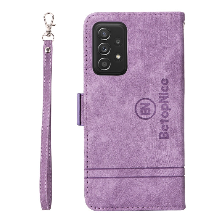 For Samsung Galaxy A52 5G / 4G BETOPNICE Dual-side Buckle Leather Phone Case