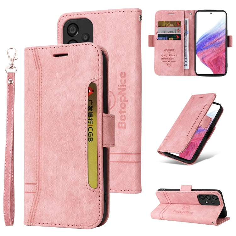 For Samsung Galaxy A53 5G BETOPNICE Dual-side Buckle Leather Phone Case