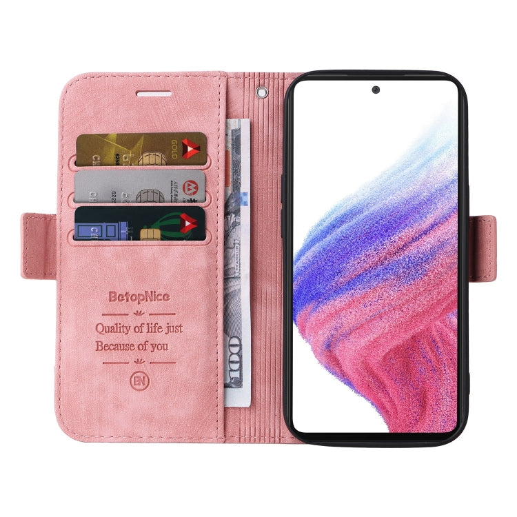 For Samsung Galaxy A53 5G BETOPNICE Dual-side Buckle Leather Phone Case