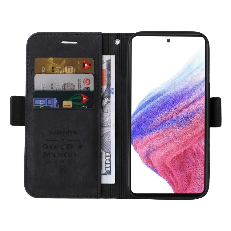 For Samsung Galaxy A53 5G BETOPNICE Dual-side Buckle Leather Phone Case