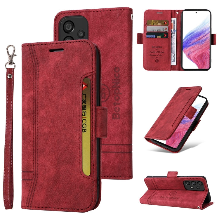 For Samsung Galaxy A53 5G BETOPNICE Dual-side Buckle Leather Phone Case