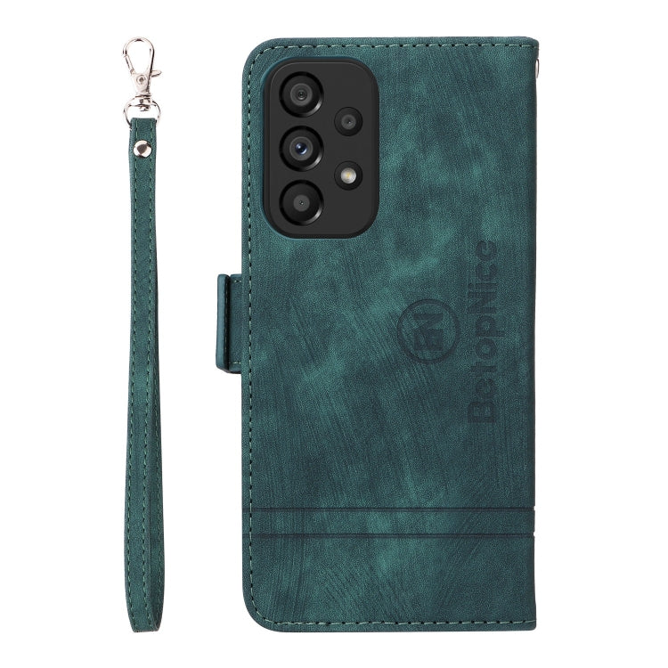 For Samsung Galaxy A53 5G BETOPNICE Dual-side Buckle Leather Phone Case
