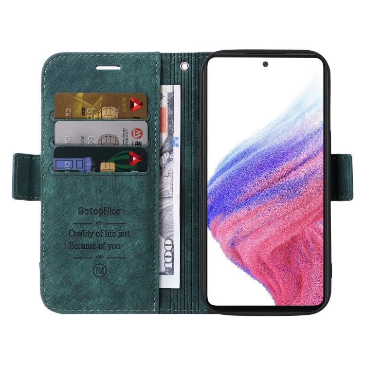 For Samsung Galaxy A53 5G BETOPNICE Dual-side Buckle Leather Phone Case