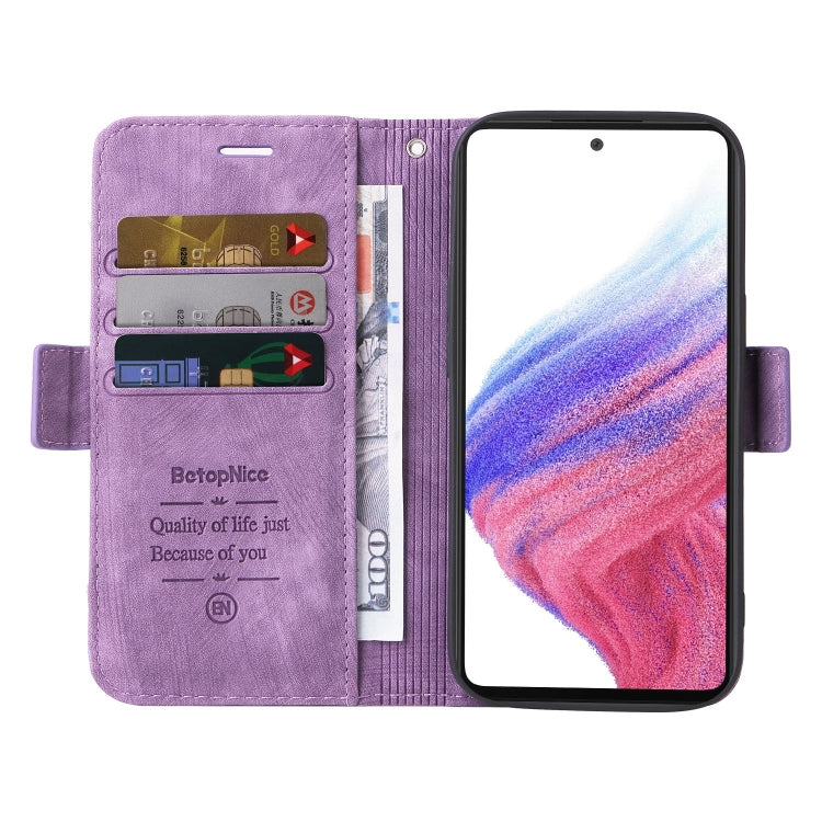 For Samsung Galaxy A53 5G BETOPNICE Dual-side Buckle Leather Phone Case