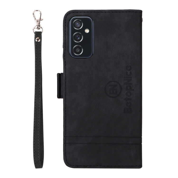 For Samsung Galaxy M52 5G BETOPNICE Dual-side Buckle Leather Phone Case
