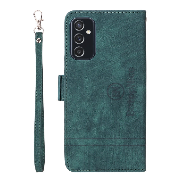 For Samsung Galaxy M52 5G BETOPNICE Dual-side Buckle Leather Phone Case