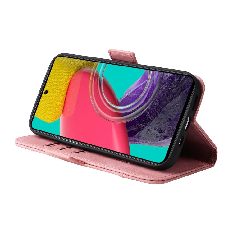 For Samsung Galaxy M53 5G BETOPNICE Dual-side Buckle Leather Phone Case