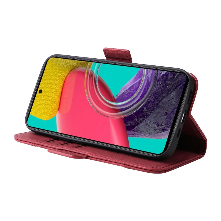 For Samsung Galaxy M53 5G BETOPNICE Dual-side Buckle Leather Phone Case