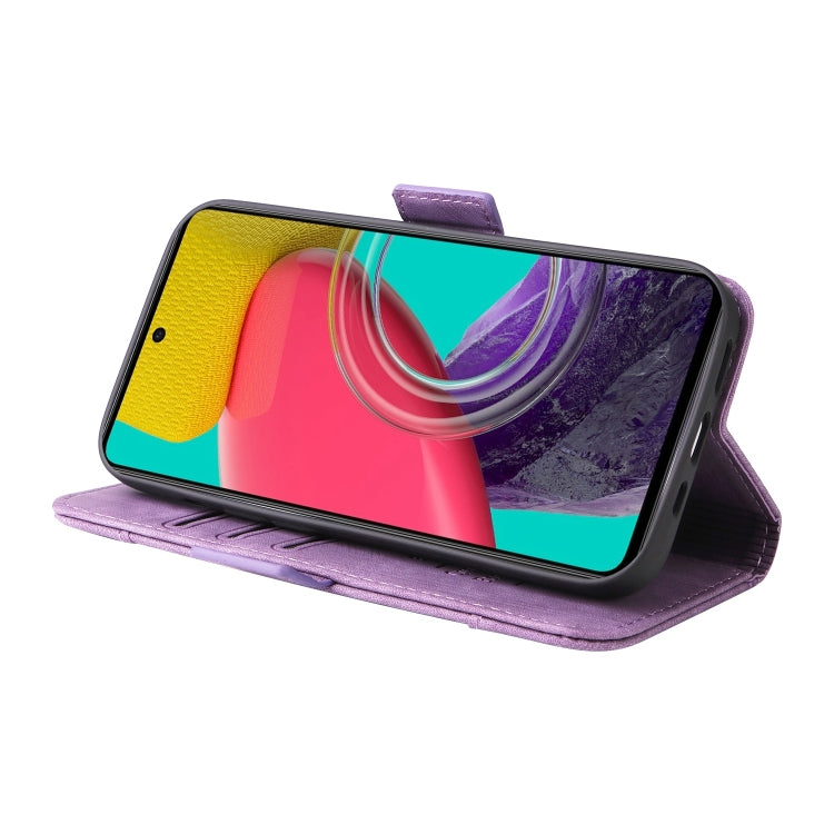 For Samsung Galaxy M53 5G BETOPNICE Dual-side Buckle Leather Phone Case