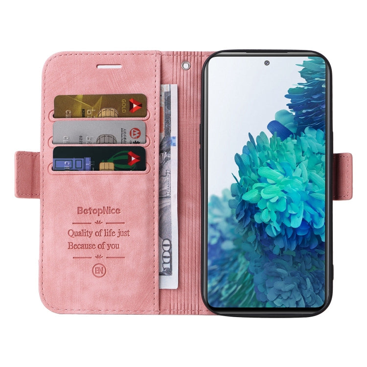 For Samsung Galaxy S20 FE BETOPNICE Dual-side Buckle Leather Phone Case