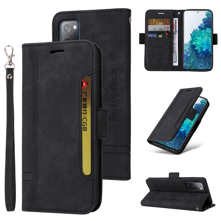 For Samsung Galaxy S20 FE BETOPNICE Dual-side Buckle Leather Phone Case