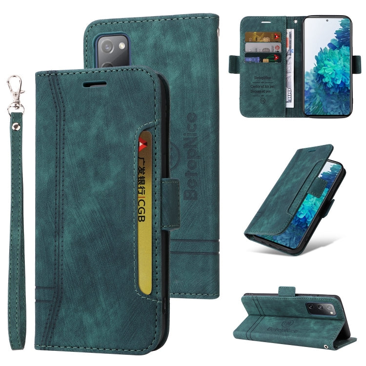 For Samsung Galaxy S20 FE BETOPNICE Dual-side Buckle Leather Phone Case