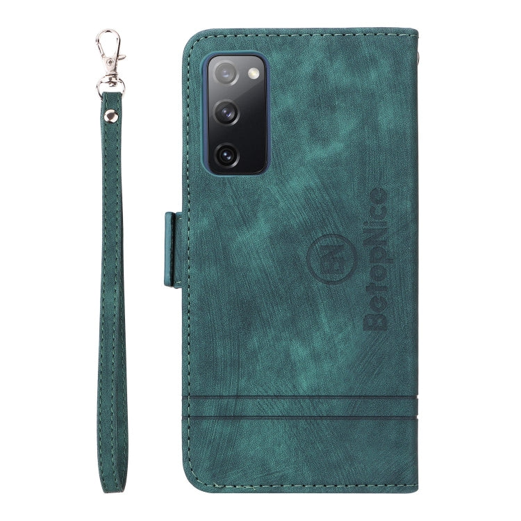 For Samsung Galaxy S20 FE BETOPNICE Dual-side Buckle Leather Phone Case