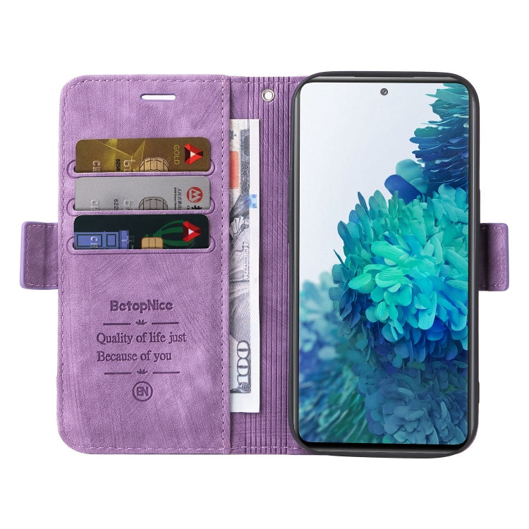 For Samsung Galaxy S20 FE BETOPNICE Dual-side Buckle Leather Phone Case