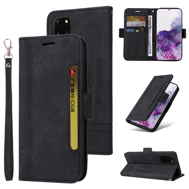 For Samsung Galaxy S20+ BETOPNICE Dual-side Buckle Leather Phone Case