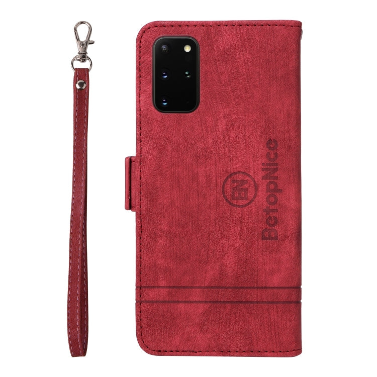 For Samsung Galaxy S20+ BETOPNICE Dual-side Buckle Leather Phone Case