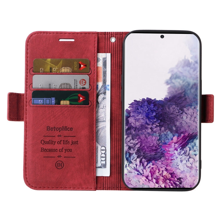 For Samsung Galaxy S20+ BETOPNICE Dual-side Buckle Leather Phone Case