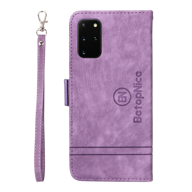 For Samsung Galaxy S20+ BETOPNICE Dual-side Buckle Leather Phone Case
