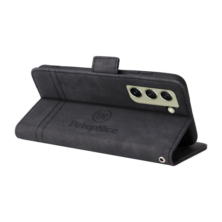 For Samsung Galaxy S21 FE 5G BETOPNICE Dual-side Buckle Leather Phone Case
