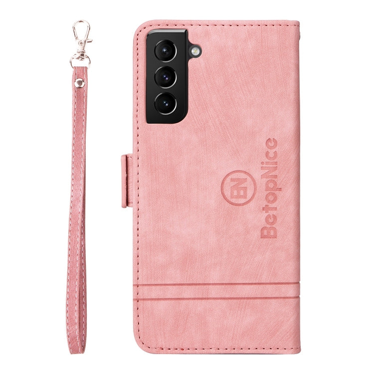 For Samsung Galaxy S21+ 5G BETOPNICE Dual-side Buckle Leather Phone Case