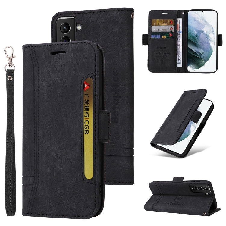 For Samsung Galaxy S21+ 5G BETOPNICE Dual-side Buckle Leather Phone Case