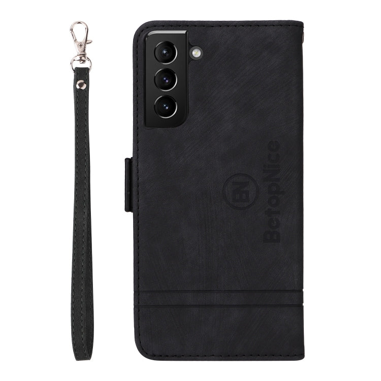 For Samsung Galaxy S21+ 5G BETOPNICE Dual-side Buckle Leather Phone Case