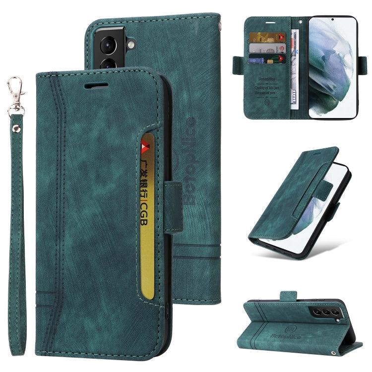 For Samsung Galaxy S21+ 5G BETOPNICE Dual-side Buckle Leather Phone Case