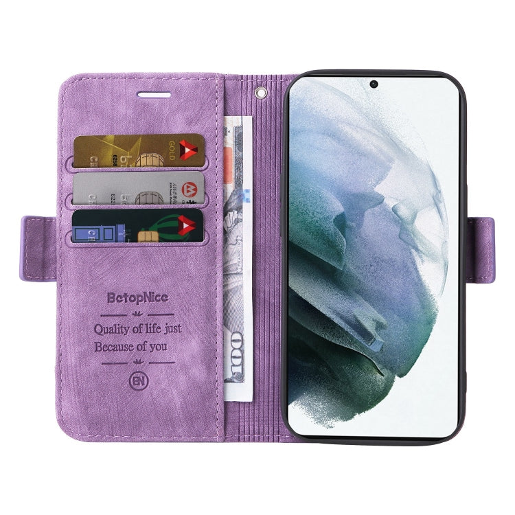 For Samsung Galaxy S21+ 5G BETOPNICE Dual-side Buckle Leather Phone Case
