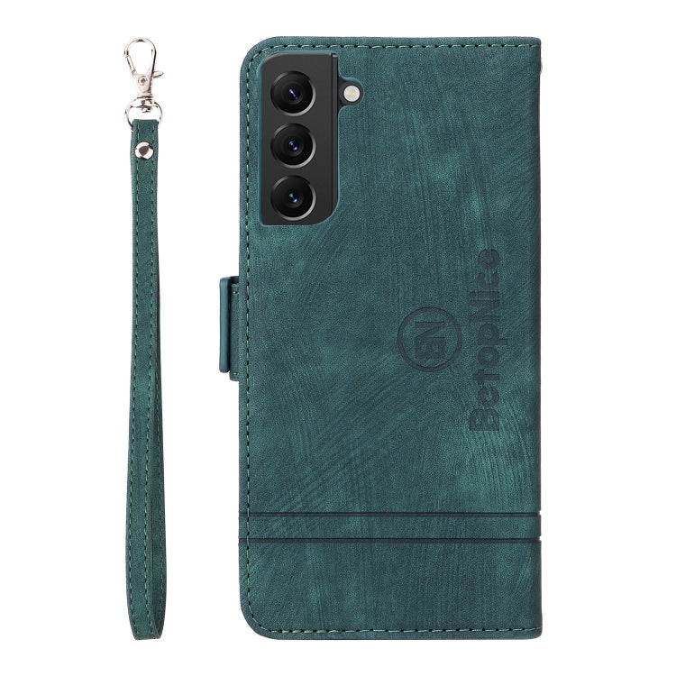 For Samsung Galaxy S22 5G BETOPNICE Dual-side Buckle Leather Phone Case