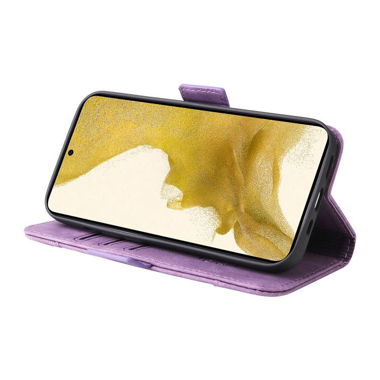 For Samsung Galaxy S22 5G BETOPNICE Dual-side Buckle Leather Phone Case