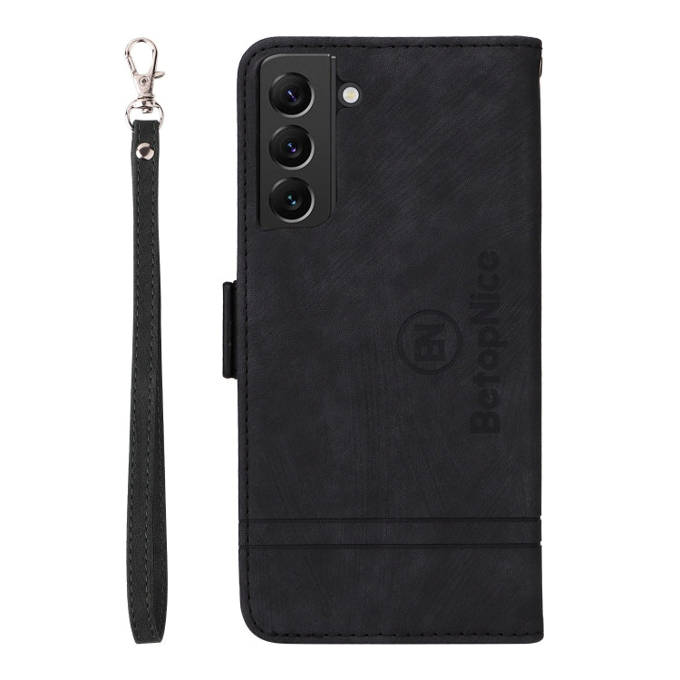 For Samsung Galaxy S22+ 5G BETOPNICE Dual-side Buckle Leather Phone Case