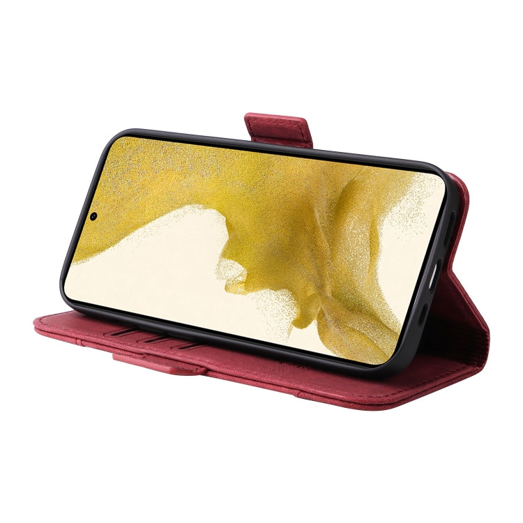 For Samsung Galaxy S22+ 5G BETOPNICE Dual-side Buckle Leather Phone Case