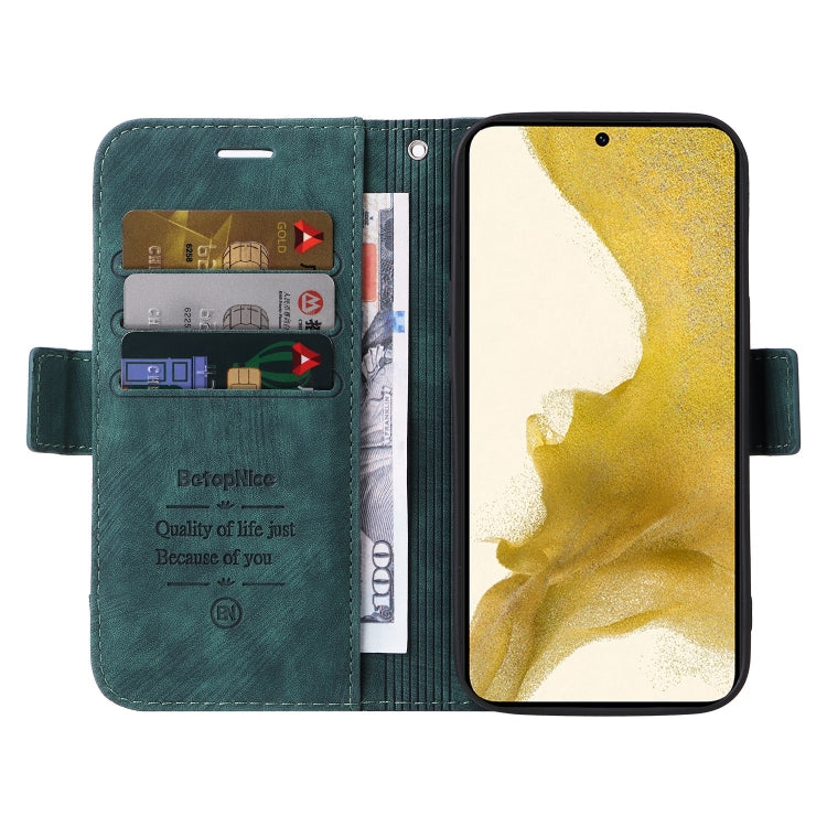 For Samsung Galaxy S22+ 5G BETOPNICE Dual-side Buckle Leather Phone Case