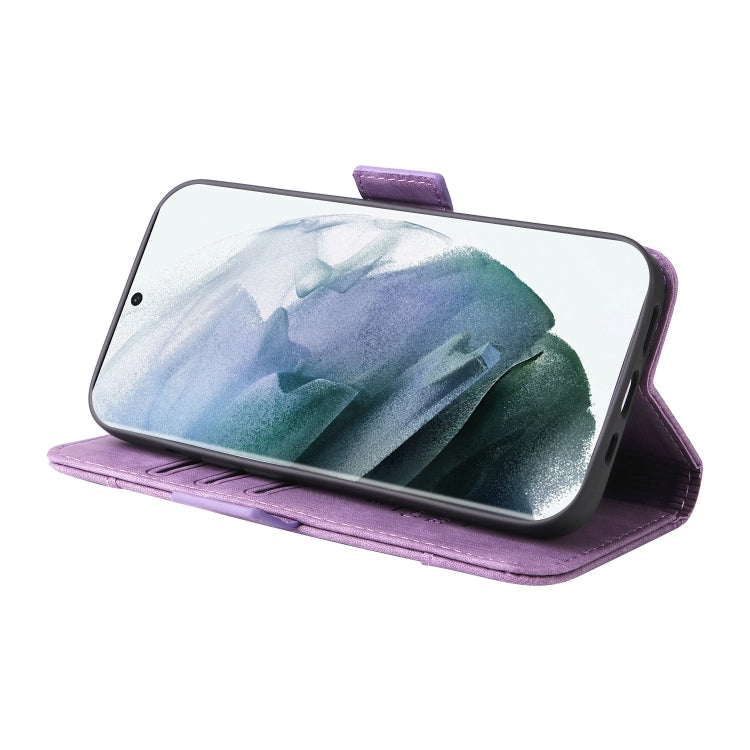 For Samsung Galaxy S22 Ultra 5G BETOPNICE Dual-side Buckle Leather Phone Case